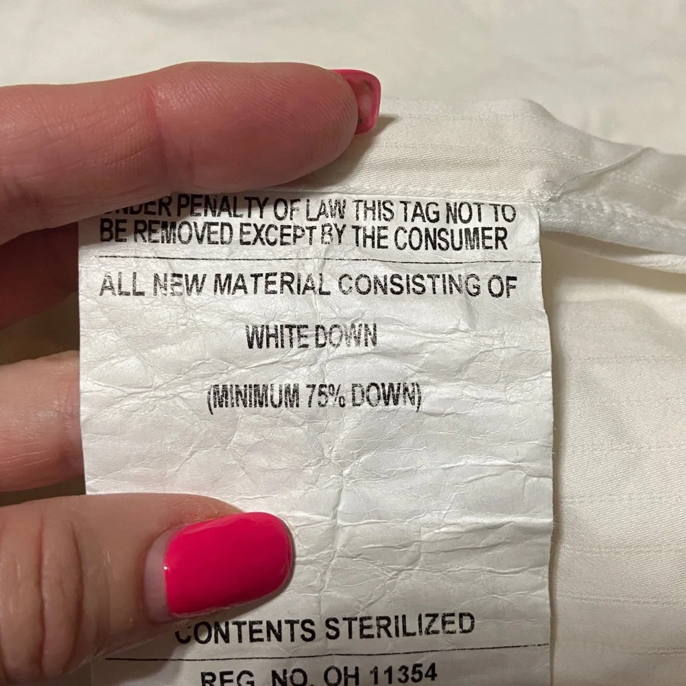 Like new Downlite Queen Goose Down Comforter